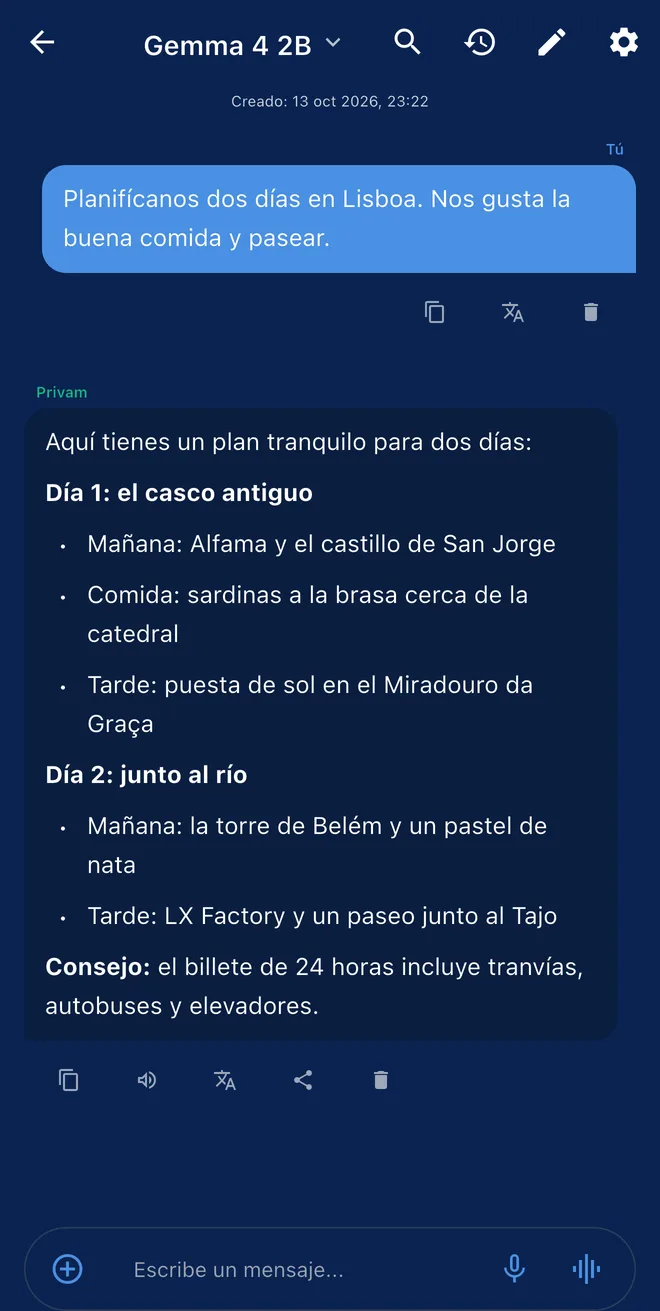 Chat con IA